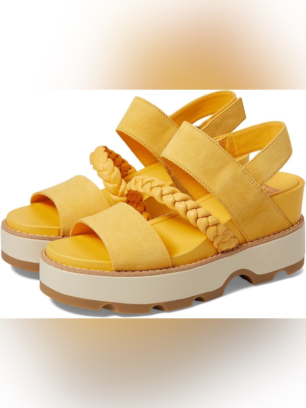 SOREL Joanie IV Slingback Platform Wedge Sandal 9.5